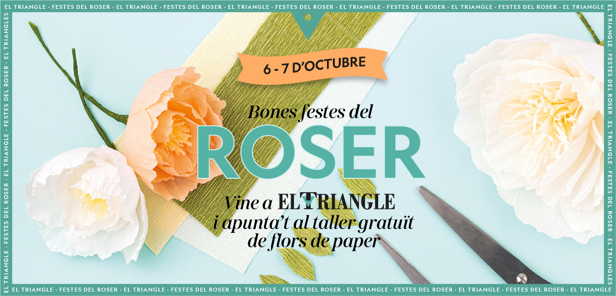 Festes del Roser: tallers gratuïts de flors de paper