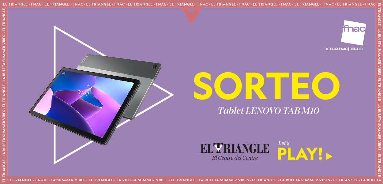 ¡Llévate una Tablet Lenovo Tab M10!