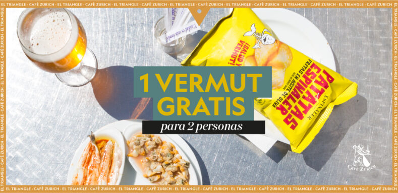 1 Vermut gratis para dos personas