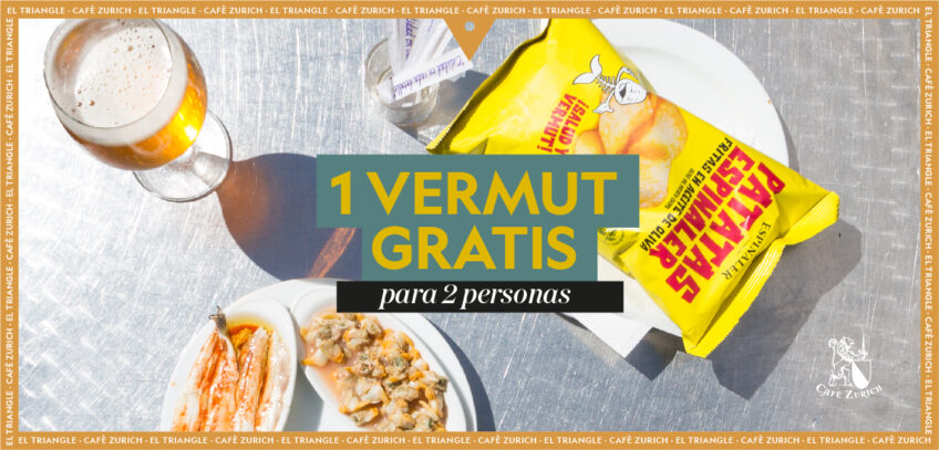 1 Vermut gratis para dos personas