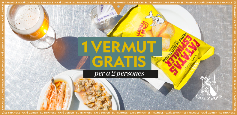 1 Vermut gratis per a dos persones