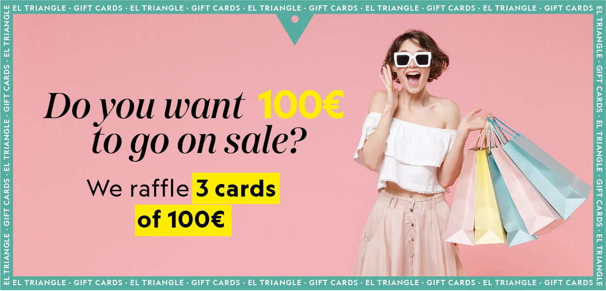 We raffle 3 cards of 100€ to come to the Sales